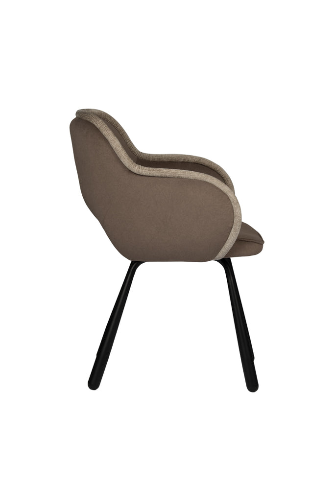 Eetkamerstoel Elephant Chocolate Bruin